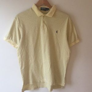 Polo by Ralph Lauren Yellow/ Blue Strips Men’s M